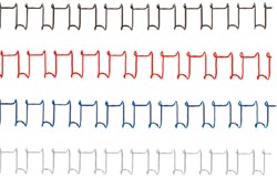 GBC draadkamruggen 21-rings