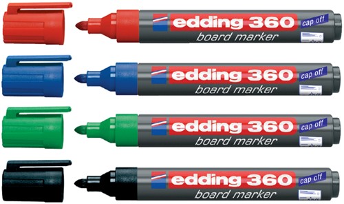 Viltstift Edding 360 whiteboard blauw-2