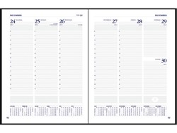 Kantoor- en bureauagenda's weekoverzicht