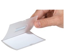 Durable badge Click Fold