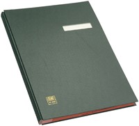 Vloeiboek 20-vaks Elba zwart