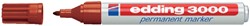 Viltstift Edding 3000 bruin