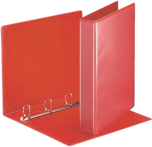Ringband Esselte 4-rings A4 20mm D-Mech Deluxe Pan - rood
