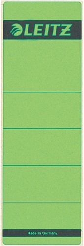 Ordnerrug L1642 kort/breed 62x192mm groen pak/10