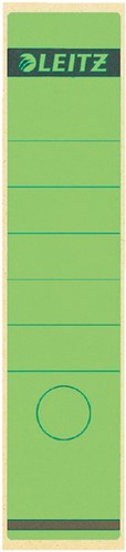 Ordnerrug L1640 lang/breed 62x285mm groen pak/10