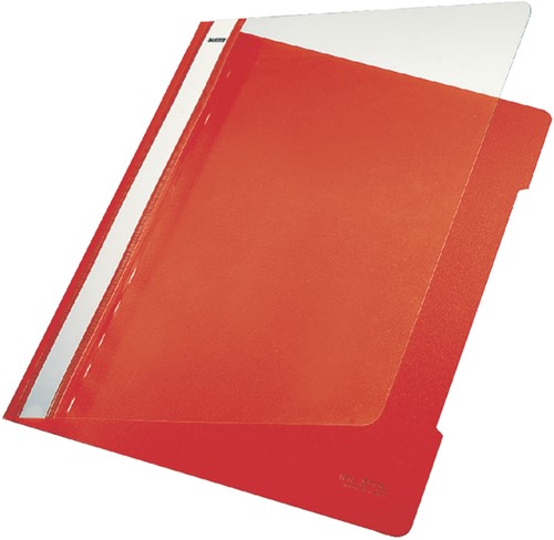 Snelhechtmap Leitz A4 rood