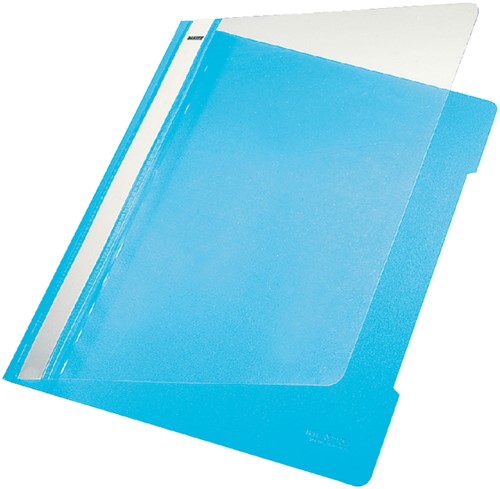 Snelhechtmap Leitz A4 licht blauw
