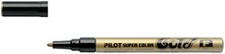 Viltstift Pilot Super Color F goud