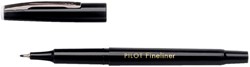 Fineliner Pilot swpp zwart