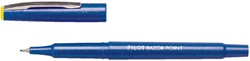 Fineliner Pilot Razerpoint blauw
