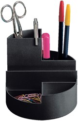 Pennenkoker MAUL roundbox 7 vakken zwart