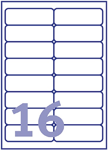 Etiket A4  99,1x 33,9mm Avery L7162-40 laser ds/640-2