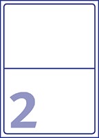 Etiket A4 199,3x143,5mm L4734REV-25 afneembaar ds/50-2