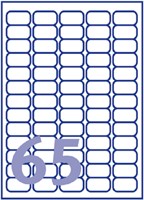 Etiket A4  38,1x 21,2mm Avery L7680-25 ds/1625 goud-2