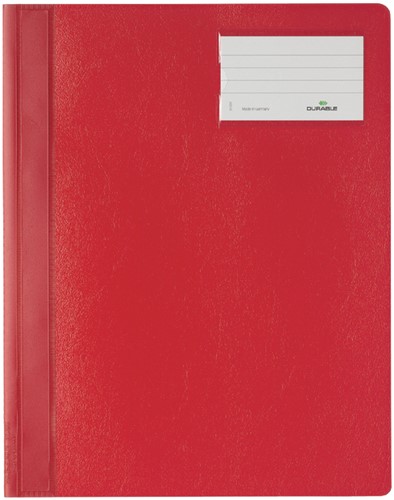 Snelhechtmap Durable 2500 A4 rood