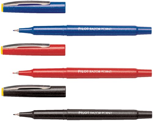 Fineliner Pilot Razerpoint blauw-2