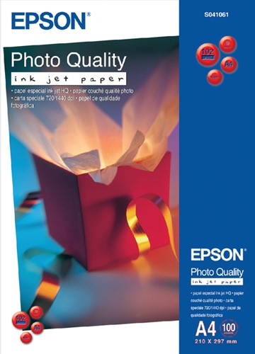 Inktjetpapier Epson A4 102g mat pk/100