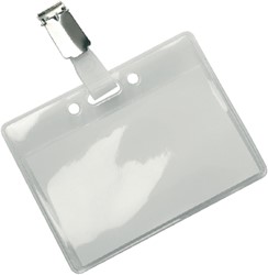 HF2 badge met clip