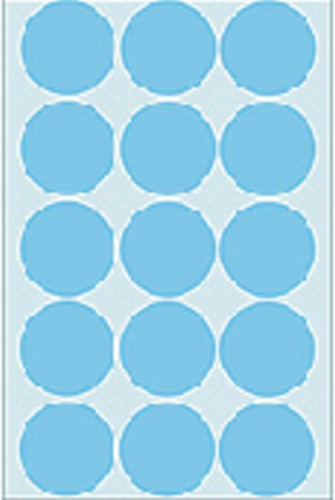 Etiket rond 32mm blauw Herma 2273 ds/480-3