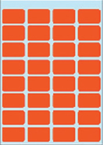 Etiket Herma  12x 19mm 3642 pk/160 rood