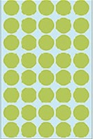 Etiket rond 19mm groen Herma 2255 ds/1280-3