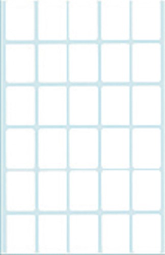 Etiket  19x 27mm Herma 2390 pk/960 wit-2