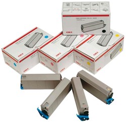 Oki kleurenlaserprintersupplies C serie