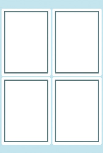 Etiket HERMA 5713 40x55mm schrift grijs kader 24stuks-2