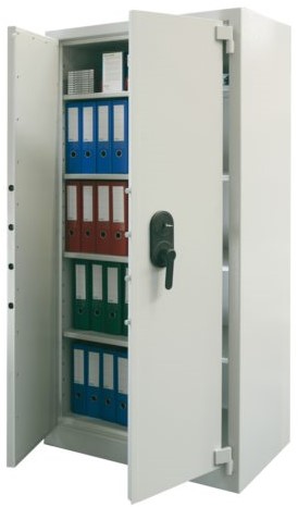 Archiefkast Lloyd 100D grijs brandwerend