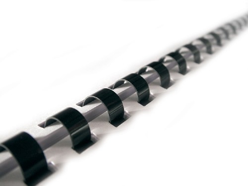Bindruggen 21r. 14mm zwart ds/100-3