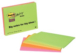 Post-it Super Sticky memoblok Meeting Notes