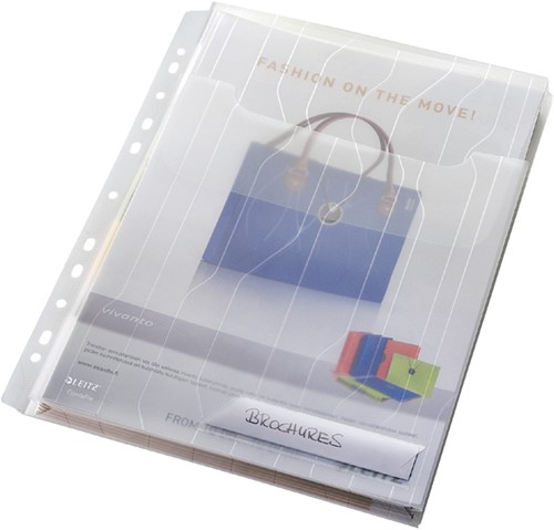 Combifile Leitz expandfolder A4 PP transparant pk/3