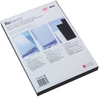 Voorblad GBC A4 chromo karton 250gr blauw 100stuks-2