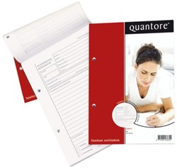 Quantore telefoonnotitieblok