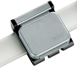 Klemboy Hebel magnetisch schuif grijs