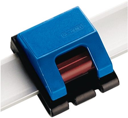 Klemboy Hebel rol verschuifbaar blauw