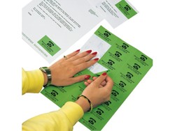 Gekleurde etiketten voor printers