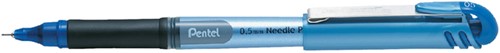 Rollerball Pentel Energel naaldpunt BLN15 blauw