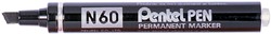 Viltstift Pentel N60 zwart