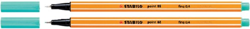 Fineliner STABILO point 88/51 turquoise blauw