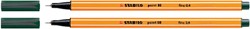Fineliner STABILO point 88/63 aardegroen