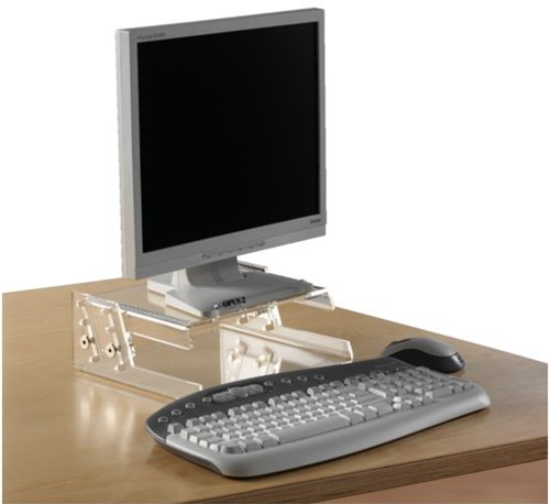 Flatscreenstandaard Europel flatscreen 17 - 19 inch hoogte instelbaar