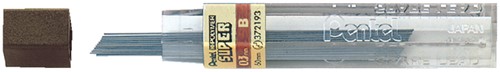 Potloodstiften 0,3mm B Pentel 