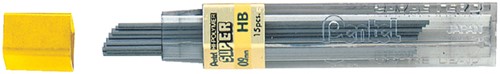 Potloodstiften 0,9mm HB koker/12 Pentel 