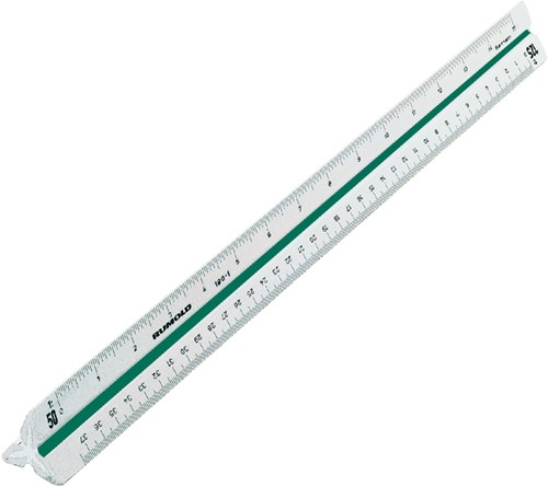 Schaalstok Rumold 1:2,5 t/m 1:100