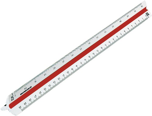 Schaalstok Rumold 1:20 t/m 1:100