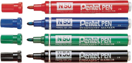 Viltstift Pentel N50 zwart-2