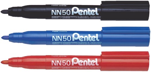 Viltstift Pentel NN50 zwart-2