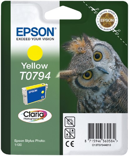 Inktcartridge Epson T07944010 geel