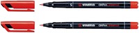 Viltstift STABILO OHpen permanent 841/40 rond 0.4mm rood